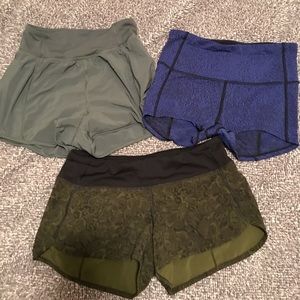 Lululemon shorts bundle